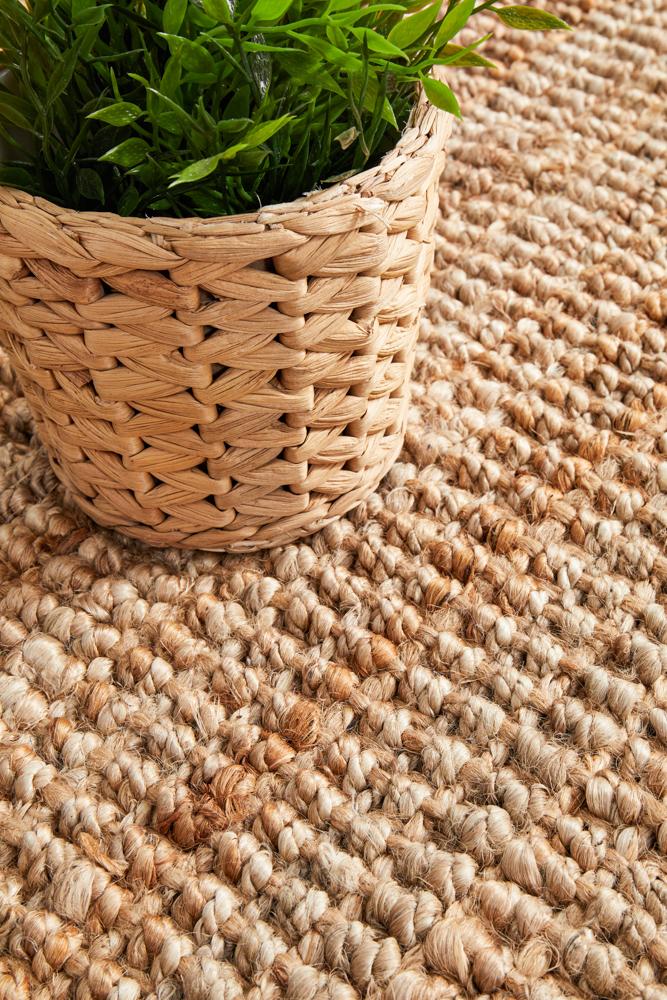 Emma Knotted Jute Natural Runner