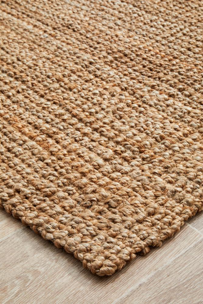 Emma Knotted Jute Natural Rug