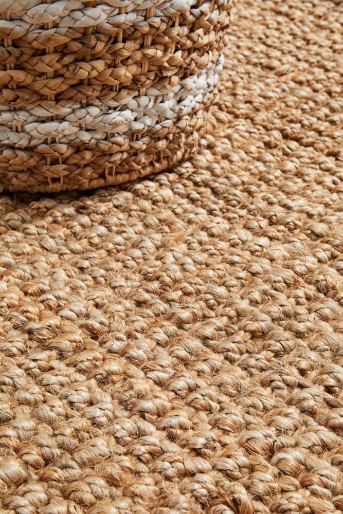 Emma Knotted Jute Natural Rug