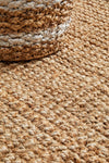 Emma Knotted Jute Natural Rug