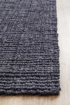 Emma Knotted Jute Navy Runner