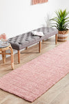 Emma Knotted Jute Pink Runner