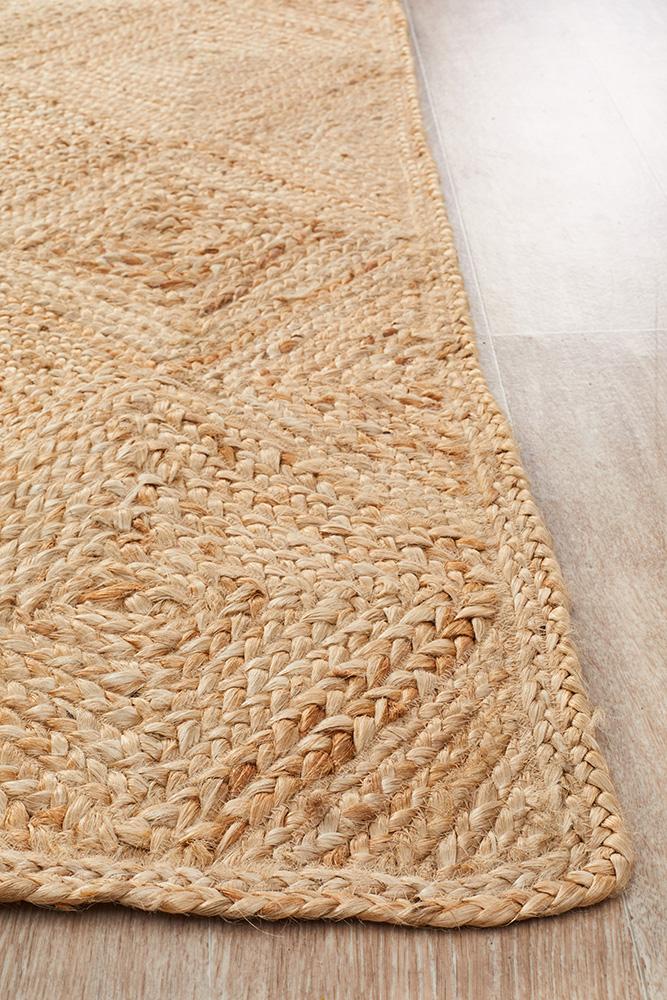 Emma Diamonds Jute Rug