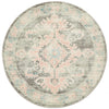 Eleanor Grey Medallion Round Rug