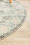 Eleanor Grey Medallion Round Rug