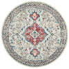 Eleanor Colourful Floral Round Rug