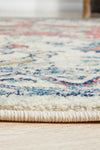 Eleanor Colourful Floral Round Rug