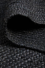 Isabella Black Jute Runner