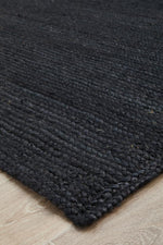 Isabella Black Jute Rug