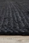 Isabella Black Jute Rug