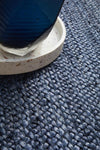 Isabella Navy Jute Runner