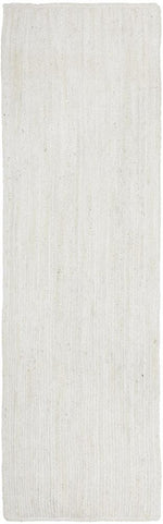 Isabella White Jute Runner