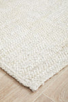 Isabella White Jute Runner