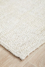 Isabella White Jute Runner