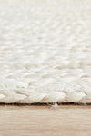 Isabella White Jute Runner