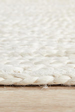 Isabella White Jute Runner