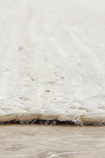 Isabella White Jute Rug