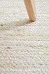 Isabella White Jute Rug
