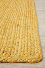 Isabella Yellow Jute Rug