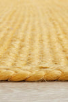 Isabella Yellow Jute Rug
