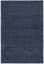 Sophia Denim Blue Plain Rug