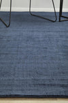 Sophia Denim Blue Plain Rug
