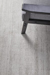 Sophia Silver Plain Rug