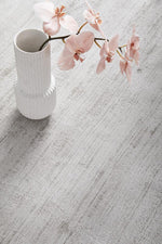 Sophia Silver Plain Rug