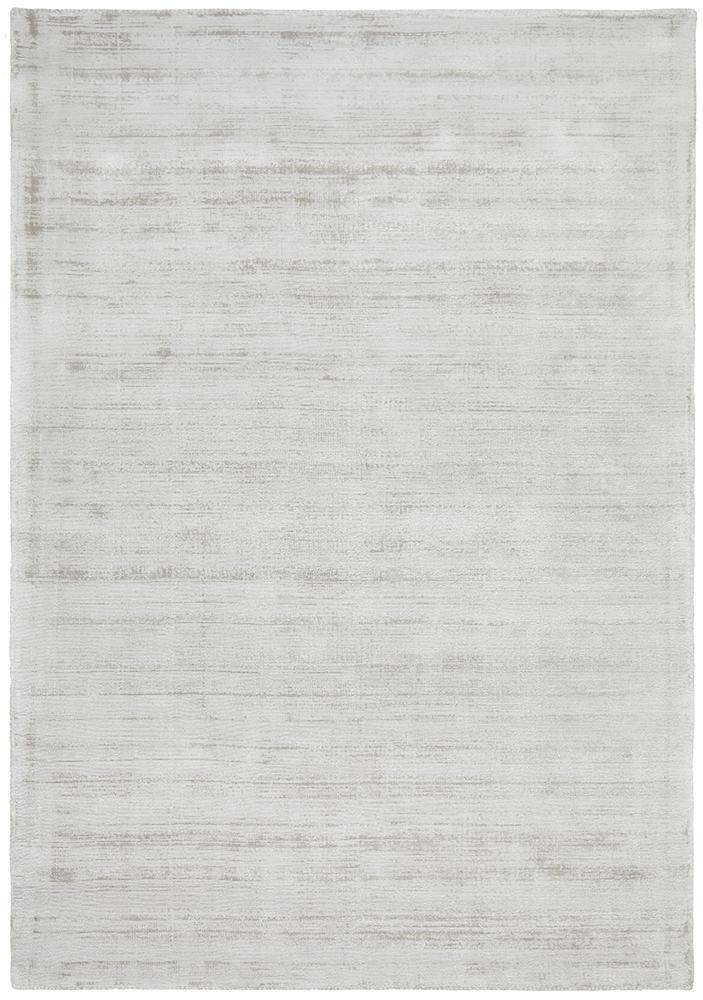 Sophia Silver Plain Rug