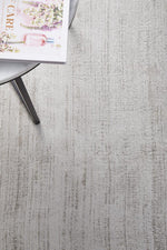Sophia Silver Plain Rug