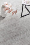 Sophia Silver Plain Rug