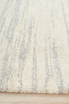 Charlotte Silver Abstract Rug