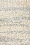 Charlotte Silver Abstract Rug