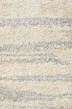 Charlotte Silver Abstract Rug