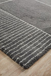 Charlotte Charcoal Geometric Rug