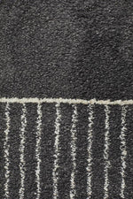 Charlotte Charcoal Geometric Rug