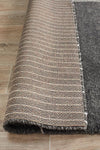 Charlotte Charcoal Geometric Rug