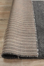 Charlotte Charcoal Geometric Rug