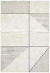 Charlotte Ivory Geometric Rug