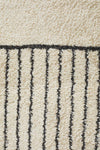 Charlotte Ivory Geometric Rug