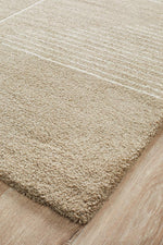 Charlotte Beige Geometric Rug
