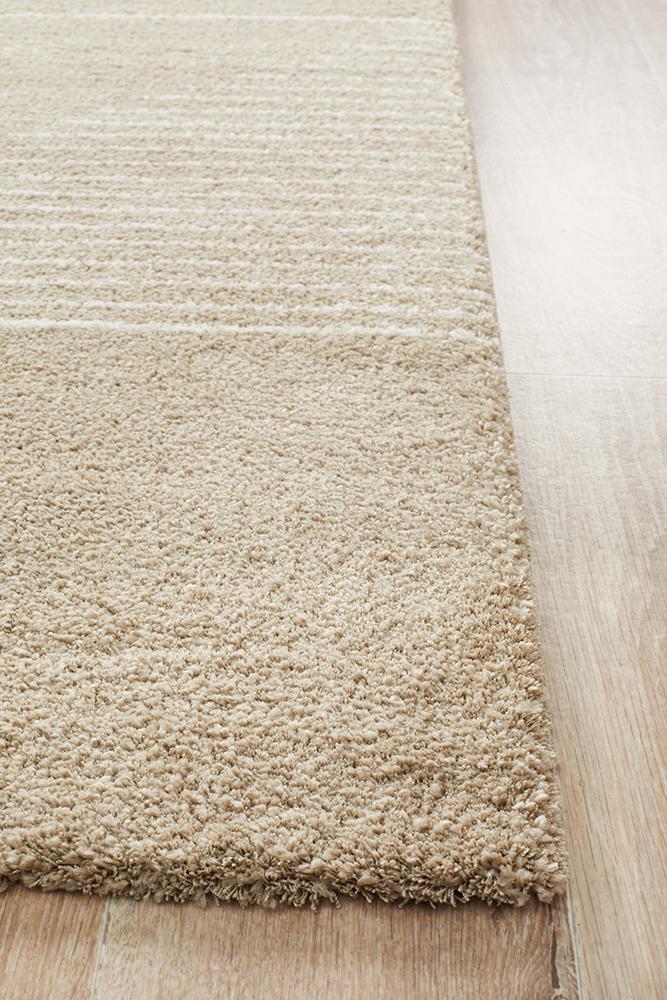 Charlotte Beige Geometric Rug