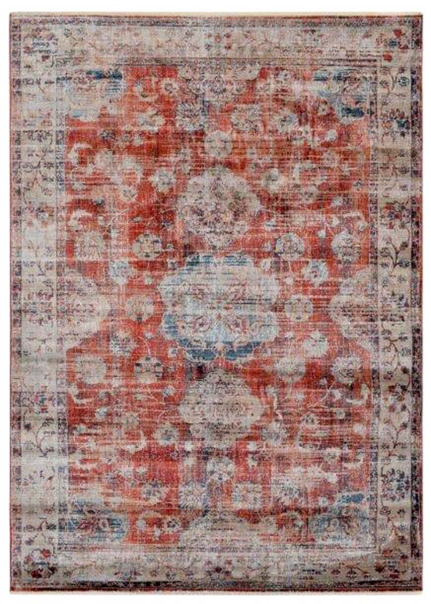 Avalon Red Oriental Medallion Rug