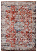 Avalon Red Oriental Medallion Rug