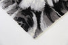 Killara Black White Floral Plush Rug