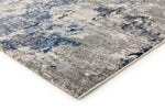 Manly Aqua Distressed Rug