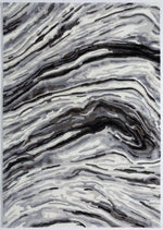 Glebe Graphite Ripple Rug