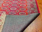 Fairlight Red Eyelets Oriental Rug