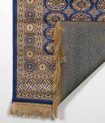 Fairlight Blue Eyelets Oriental Runner