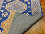 Fairlight Blue Aztec Oriental Runner
